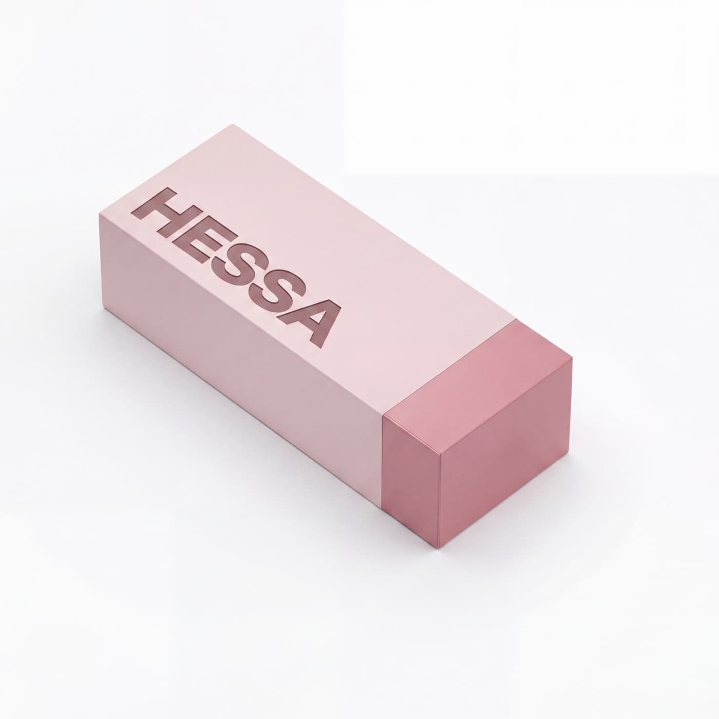 Фирменная розовая коробка HESSA